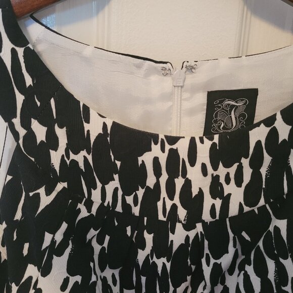 🖤 Elegant Jax Cotton Pique Dress - Size 10 🖤 - Picture 3 of 5